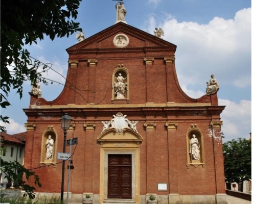 Facciata ex parrocchiale san vito piossasco