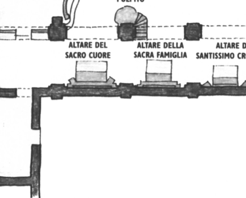 Navata Laterale sinistra Chiesa san Vito Piossasco