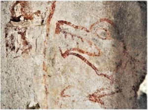 Ramarro presente monofora Chiesa san vito piossasco